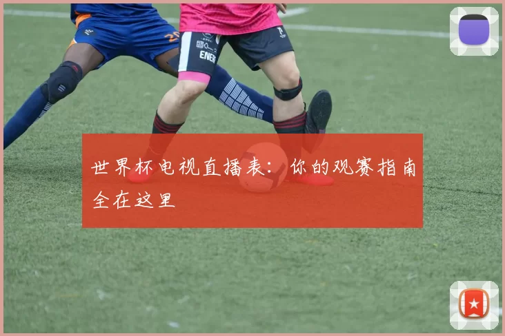 世界杯电视直播表:你的观赛指南全在这里