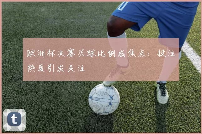 欧洲杯决赛买球比例成焦点,投注热度引发关注