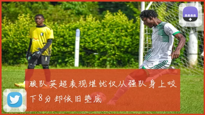 狼队英超表现堪忧仅从强队身上咬下8分却依旧垫底