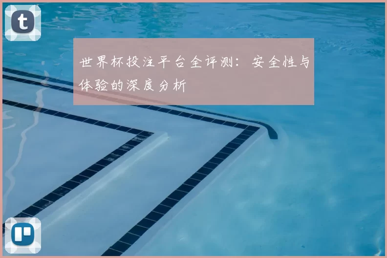 世界杯投注平台全评测：安全性与体验的深度分析