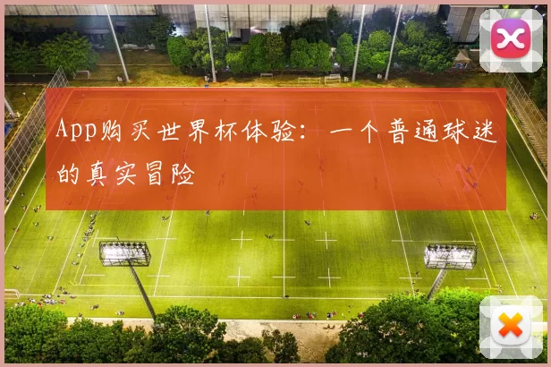 App购买世界杯体验:一个普通球迷的真实冒险
