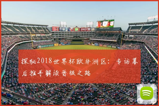 探秘2018世界杯欧非洲区：专访幕后推手解读晋级之路